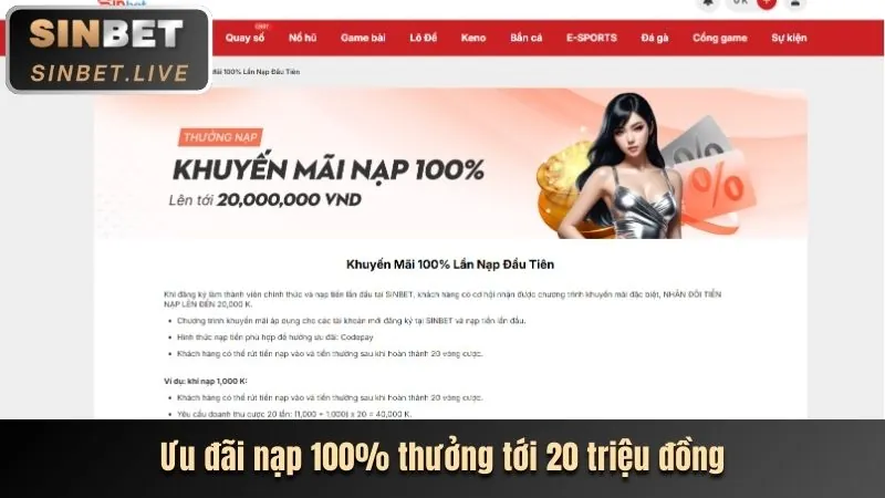 Chương Trình Hoàn Trả & Thưởng Nạp Lại